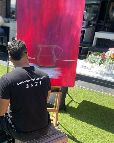 Florence in Red (2024) - DeiviSanchez.Art