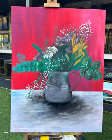 Florence in Red (2024) - DeiviSanchez.Art