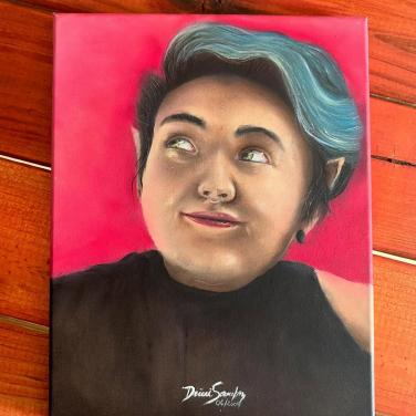 La Cynthia - Portrait (2024) - DeiviSanchez.Art