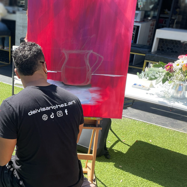 Florence in Red (2024) - DeiviSanchez.Art